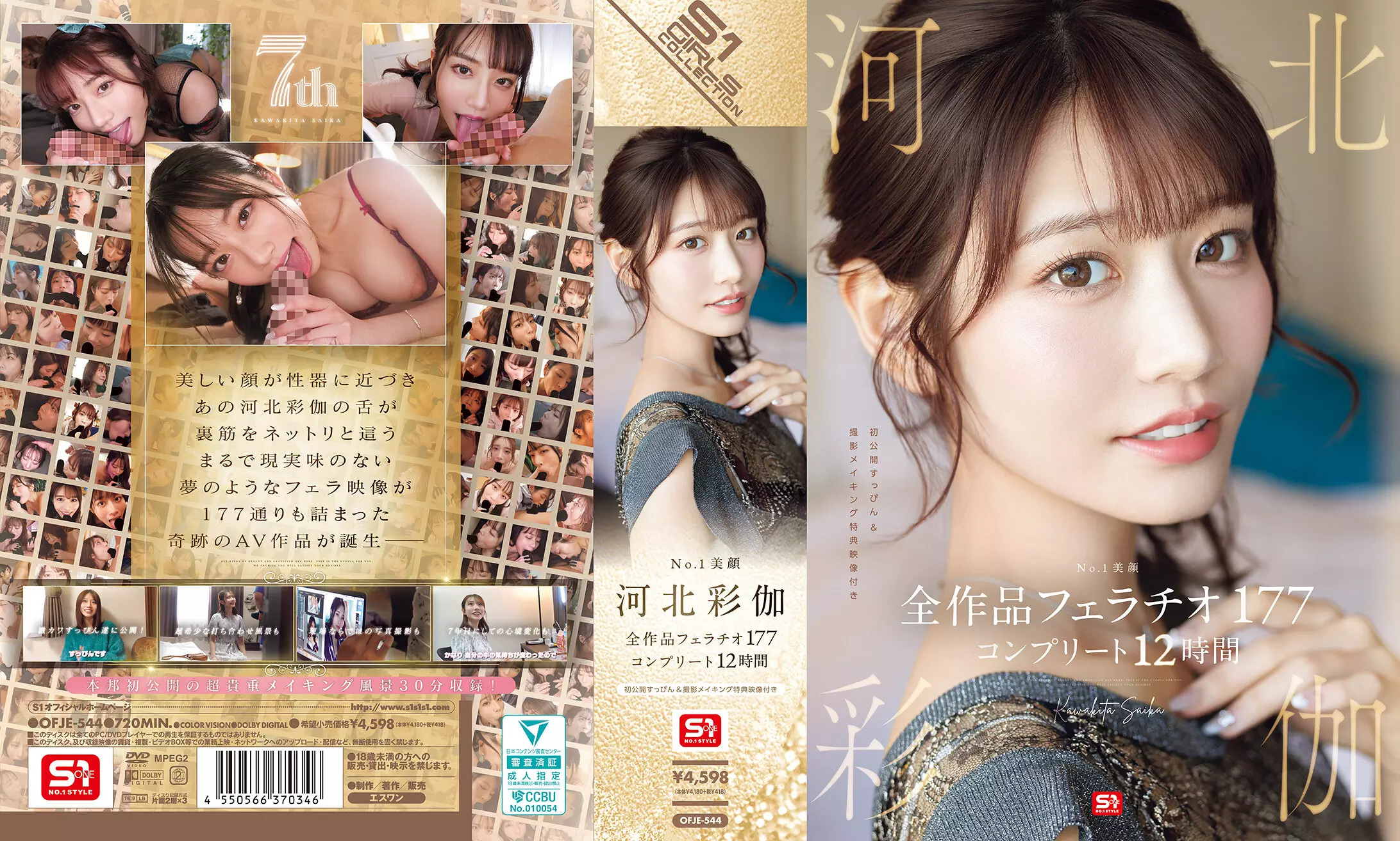 「ofje00544 No.1美顔 河北彩伽 全作品フェラチオ177 コンプリート12時間」のサムネイル画像